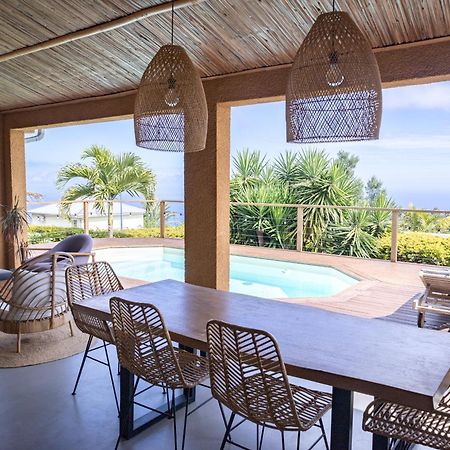 Villa Cactus Avec Piscine Et Vue Mer La Saline-Les-Bains Exterior foto