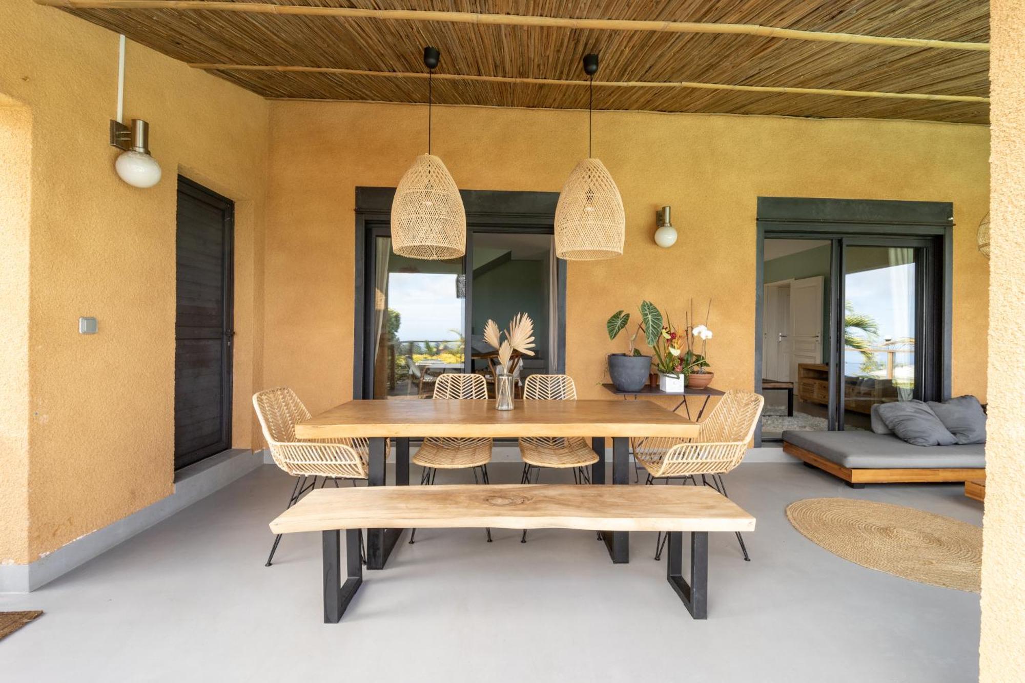Villa Cactus Avec Piscine Et Vue Mer La Saline-Les-Bains Exterior foto